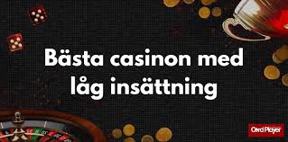 Online Casino med Låg Insättning - Spela Smart och Säkt Online Casino med Låg Insättning - Spela Smart och Säkt